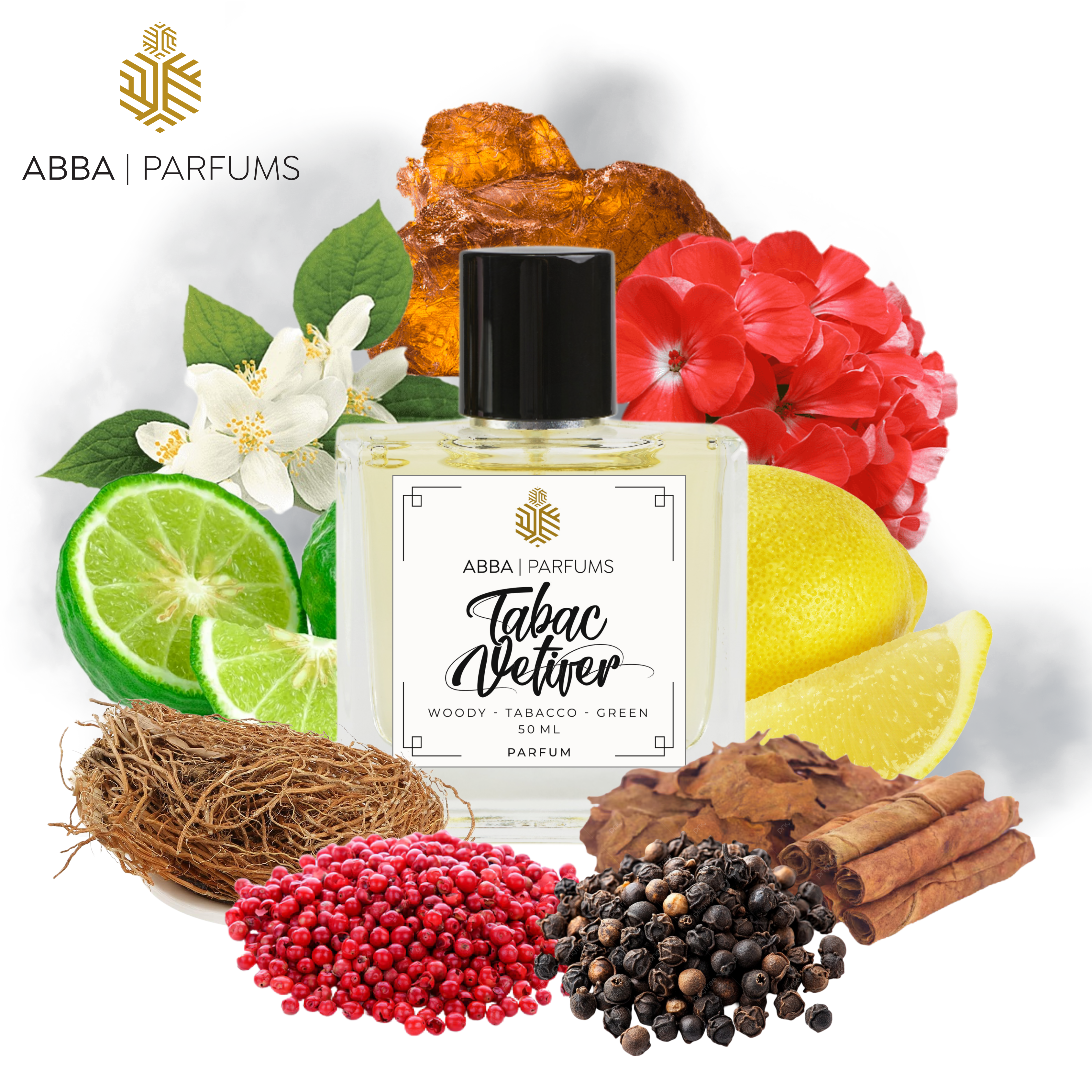 ABBA Parfums - Tabac Vetiver Parfum H