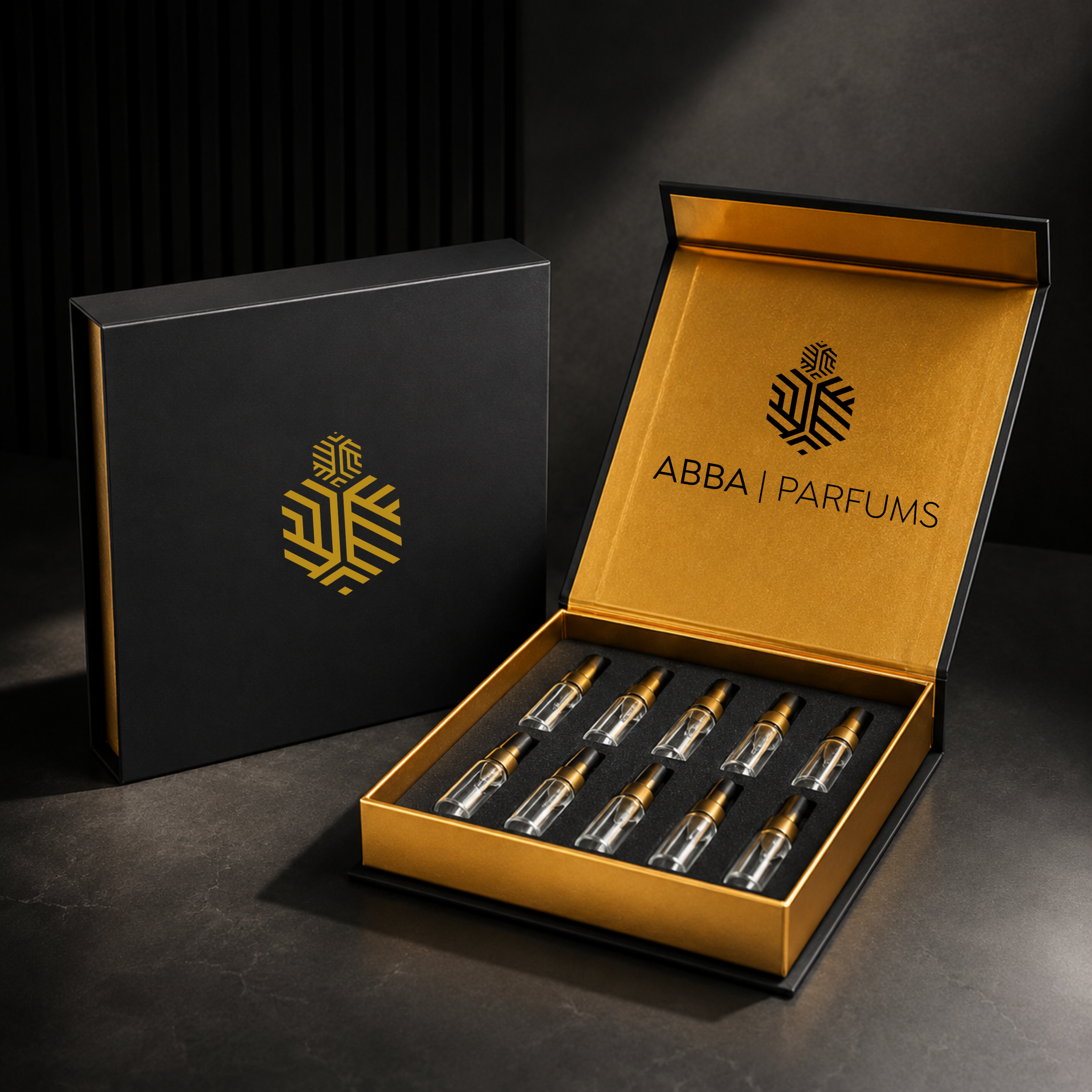 ABBA Parfums - Set de 10 Unidades x 3ML